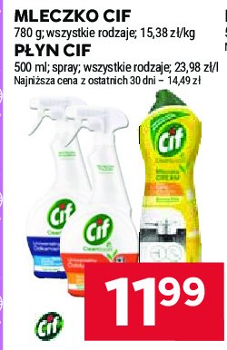 Odkamieniacz uniwersalny Cif cleanboost promocja w Stokrotka