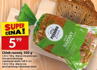 Chleb razowy 500 g promocja w Twój Market