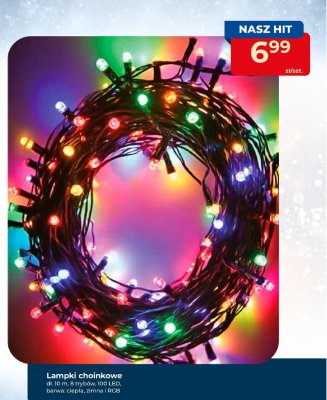 Lampki choinkowe promocja w PSB Mrówka