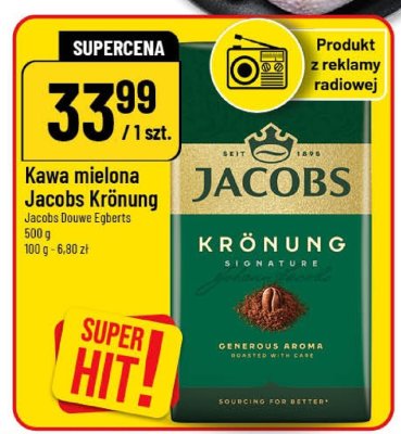 Kawa mielona Jacobs Krönung promocja w POLOmarket