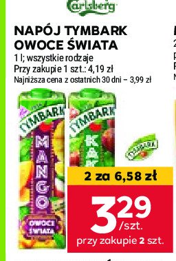 Nap贸j kaktus Tymbark owoce 艣wiata promocja