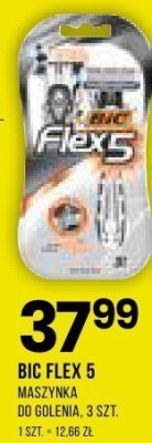 Maszynka BIC FLEX 5 promocja w Drogerie Natura