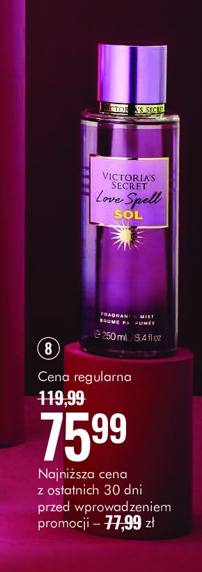 Mgiełka do ciała VICTORIA'S SECRET LOVE SPELL promocja