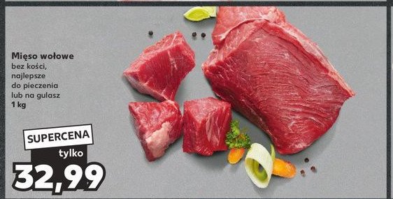 Mięso wołowe bez kości promocja