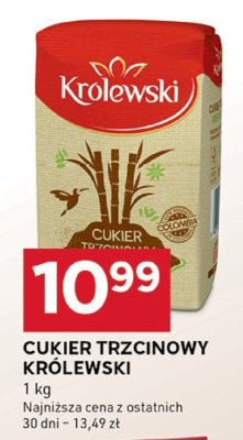 Cukier trzcinowy promocja w Stokrotka