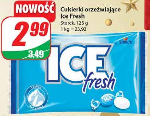 Cukierki Ice fresh promocja