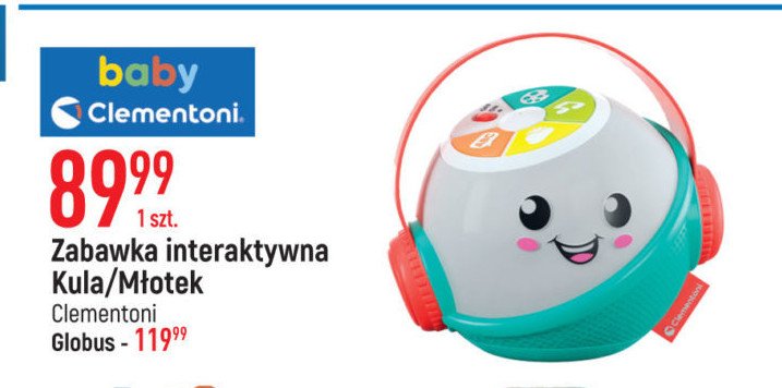 Globus interaktywny BABY CLEMENTONI promocja