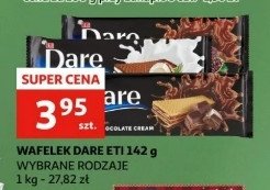 Wafelek z kremem z czekolady mlecznej Eti dare promocja