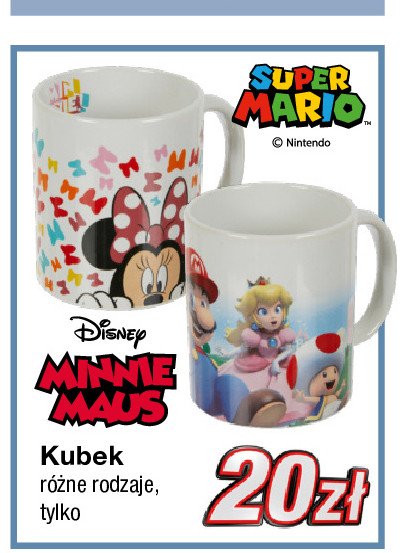 Kubek minnie mouse promocja