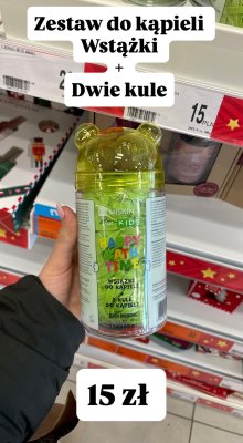 Zestaw do kąpieli dla dzieci Wstążki + 2 kule  promocja w Dealz