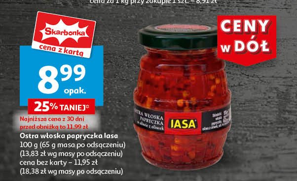 Papryczki włoskie ostre IASA promocja