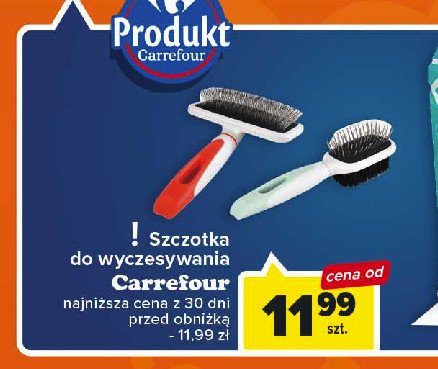 Szczotka do wyczesywania Carrefour promocja