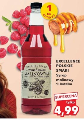 Syrop malinowy 1 l  promocja w Kaufland