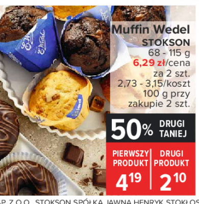Muffin wedel Stokson promocja