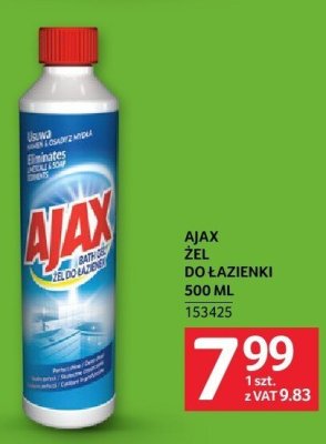 Żel do łazienki Ajax 500 ml promocja w Selgros
