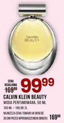 Perfumy Calvin Klein Beauty promocja w Drogerie Natura