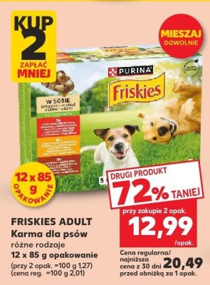 Karma dla psów Adult różne rodzaje promocja w Kaufland