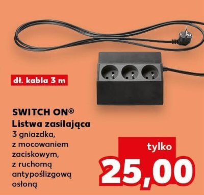 Listwa zasilająca promocja w Kaufland