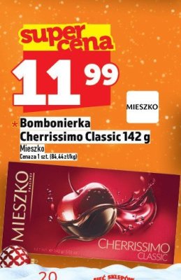 Bombonierka Cherrissimo Classic 142 g Mieszko promocja w TOPAZ