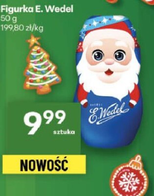 Figurka E. Wedel 50g promocja w Delikatesy Centrum