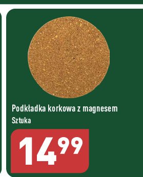 Podkładka korkowa z magnesem promocja
