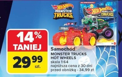 Samoch贸d monster truck promocja w Carrefour