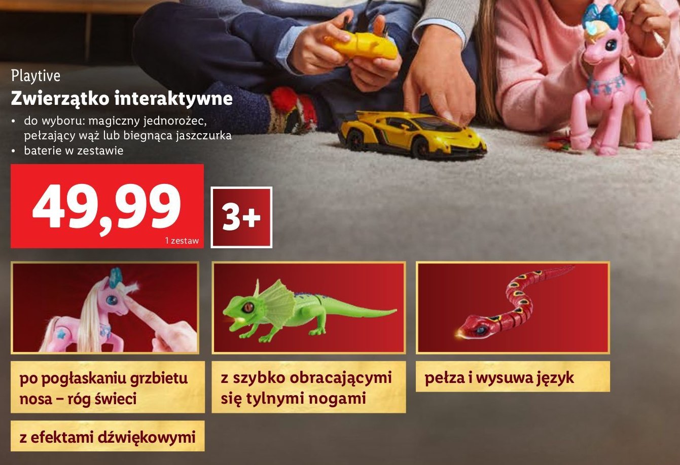 Magiczny jednorożec Playtive promocja