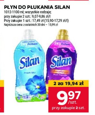 Płyn do płukania fresh sky Silan promocja