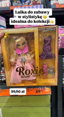 Lalka Roxie Glam Look promocja w Biedronka