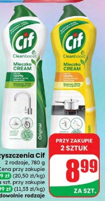 Mleczko do czyszczenia Lemon promocja w Dino