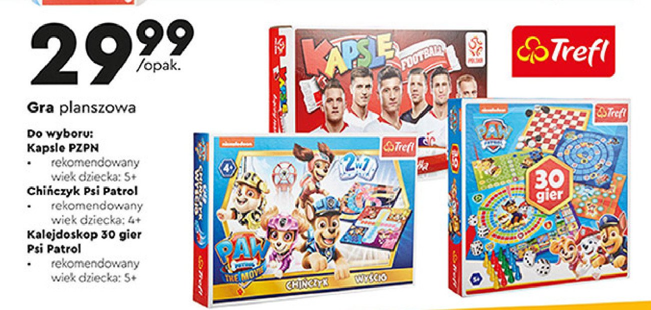 Kalejdoskop 30 gier Trefl promocja