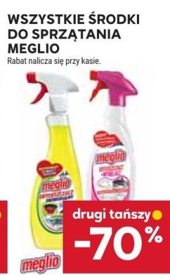 Wszystkie środki do sprzątania Meglio promocja w Stokrotka