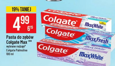 Pasta do zębów odświeżająca intense foam Colgate promocja