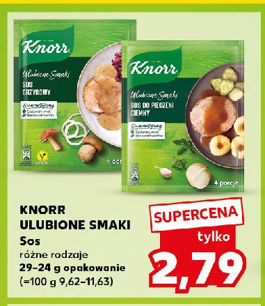 Sos do pieczeni ciemny Knorr domowe smaki promocja