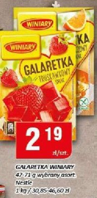 Galaretka Winiary 75 g promocja w Chorten