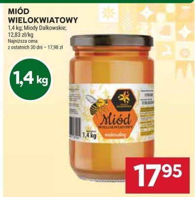 Miód Wielokwiatowy promocja w Stokrotka