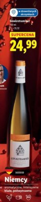 Wino Gewürztraminer promocja w Lidl