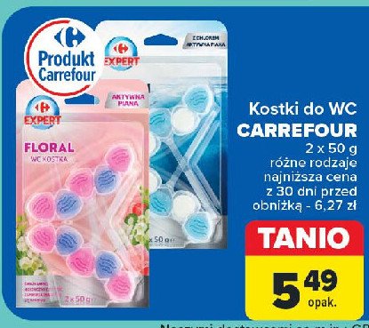 Kostka do wc ocean Carrefour expert promocja