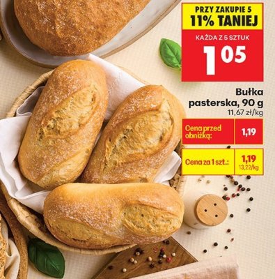 Bułka pasterska promocja w Biedronka