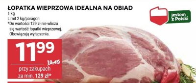 艁opatka wieprzowa bez ko艣ci Kraina mi臋sa promocja w Stokrotka