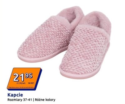 Kapcie damskie 36-41 Auchan inextenso promocja w Action