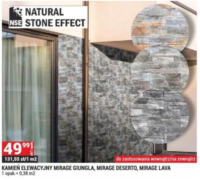 Kamień dekoracyjny elewacyjny Mirage Giungla, Mirage Deserto, Mirage Lava promocja w Merkury Market