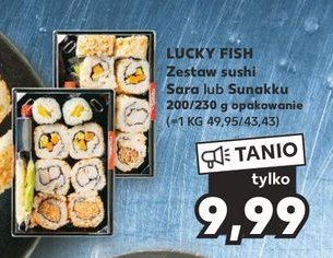 Zestaw sushi sunakku Lucky fish promocja