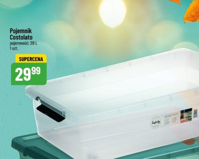 Pojemnik Costolato 28L promocja w POLOmarket