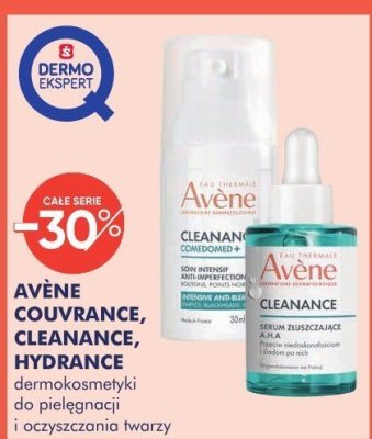 Kosmetyki AVÈNE COUVRANCE, CLEANANCE, HYDRANCE dermokosmetyki do pielęgnacji i oczyszczania twarzy promocja w Super-Pharm