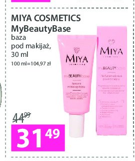 Baza pod makijaż Miya my beauty base promocja