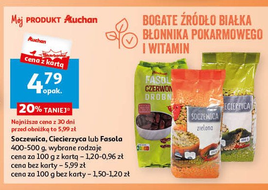 Soczewica Auchan promocja