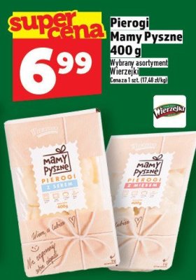 Pierogi Mamy Pyszne 400 g Wierzejki promocja w TOPAZ