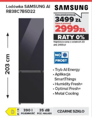 Lodówka AI RB38C7B5D22 promocja w NEONET