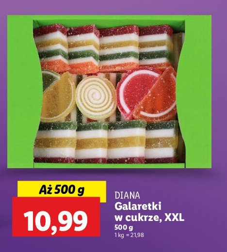 Galaretka w czekoladzie Diana promocja w Lidl